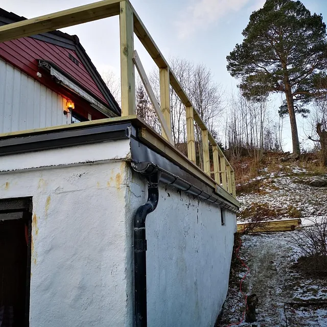 Rehabilitering av terrasse // Malvik